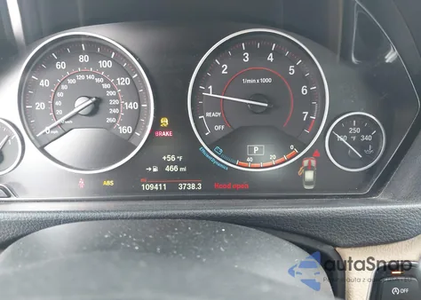 2017 BMW 330I xDrive из США, поврежденный, VIN WBA8D9C56HK677926